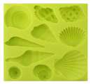 Seashell Silcone Mould - set of 10